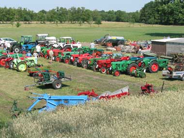 Wir stellten alle unsere Maschinen aus