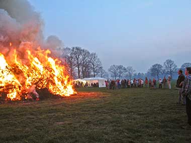 Das Ausbreiten des Feuers